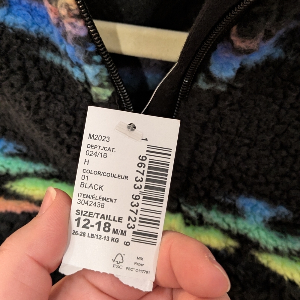 The Children's Place Sherpa Baby Jacket - Picture 4 of 4